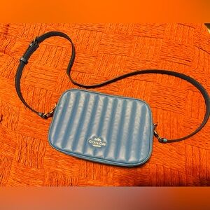 Coach Quilted Jes Crossbody in Blue